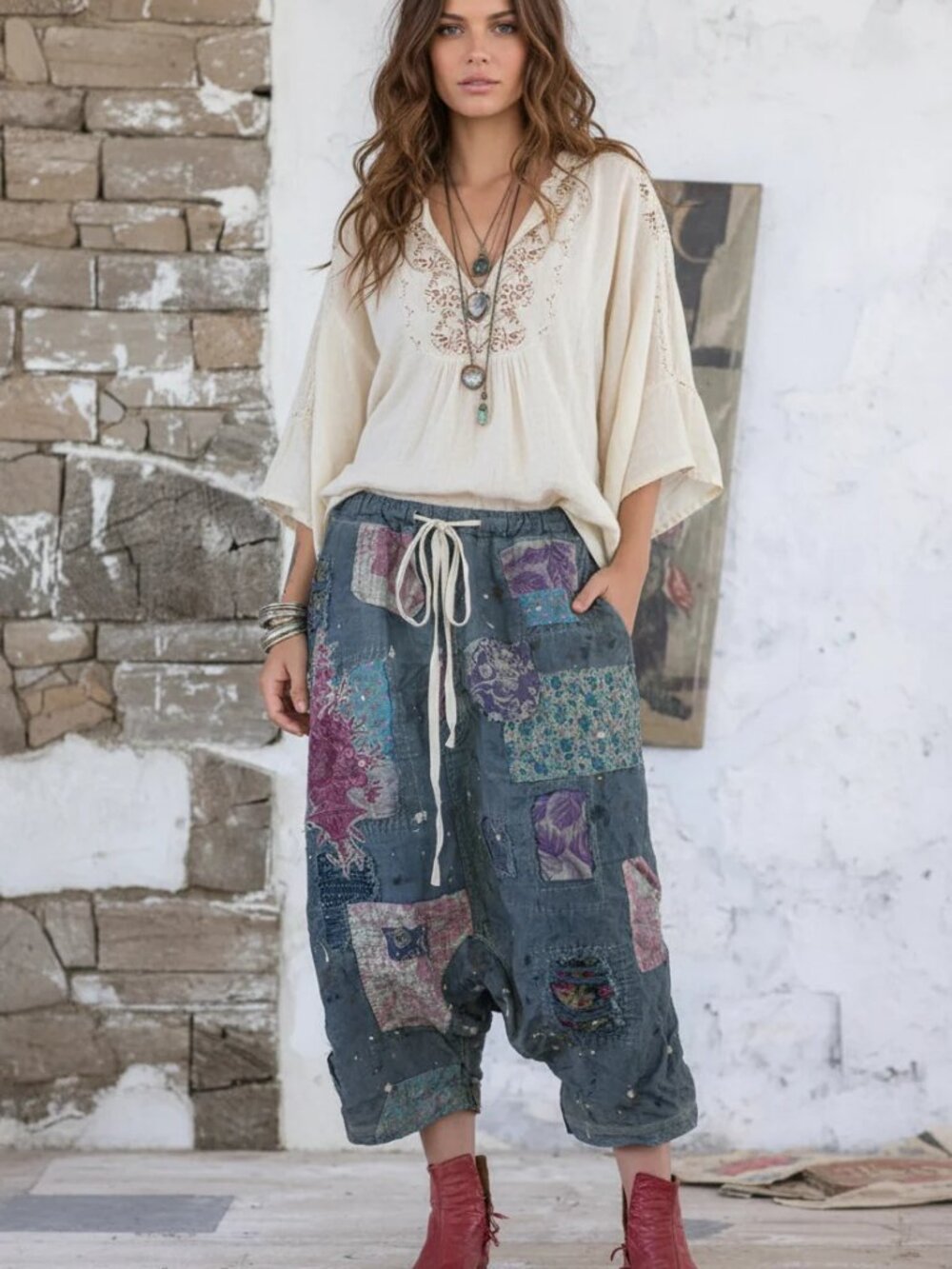 Magnolia Pearl Linen Frankie Denims